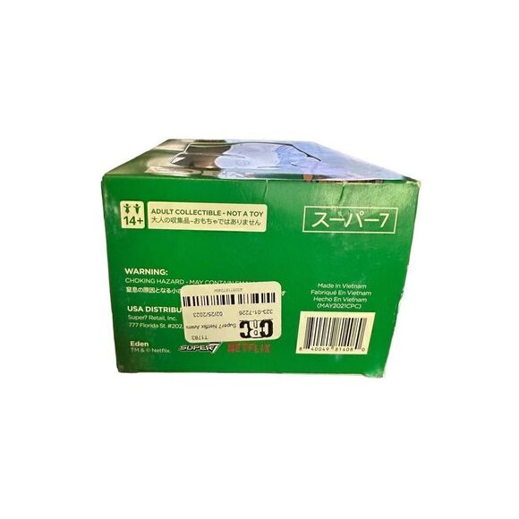 Super7 Eden Sara Figure 6" Vinyl Supervinyl Netflix Series New - Picture 3 of 6